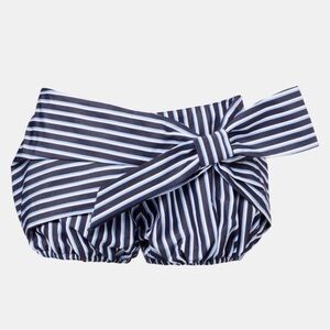 Paco Rabanne Striped Women's Shorts with Bow